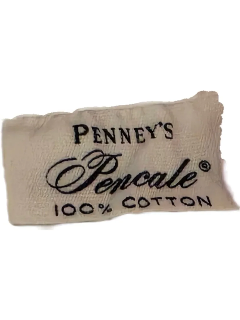 VTG Penney’s White Cotton Percale Pillowcases Handmade Crochet Yellow Lace Pair